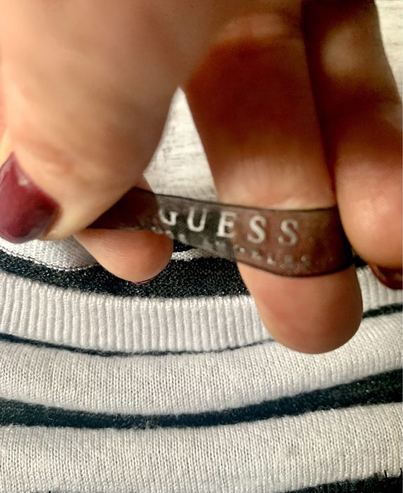 Sweter sweterek GUESS z koronka M 38