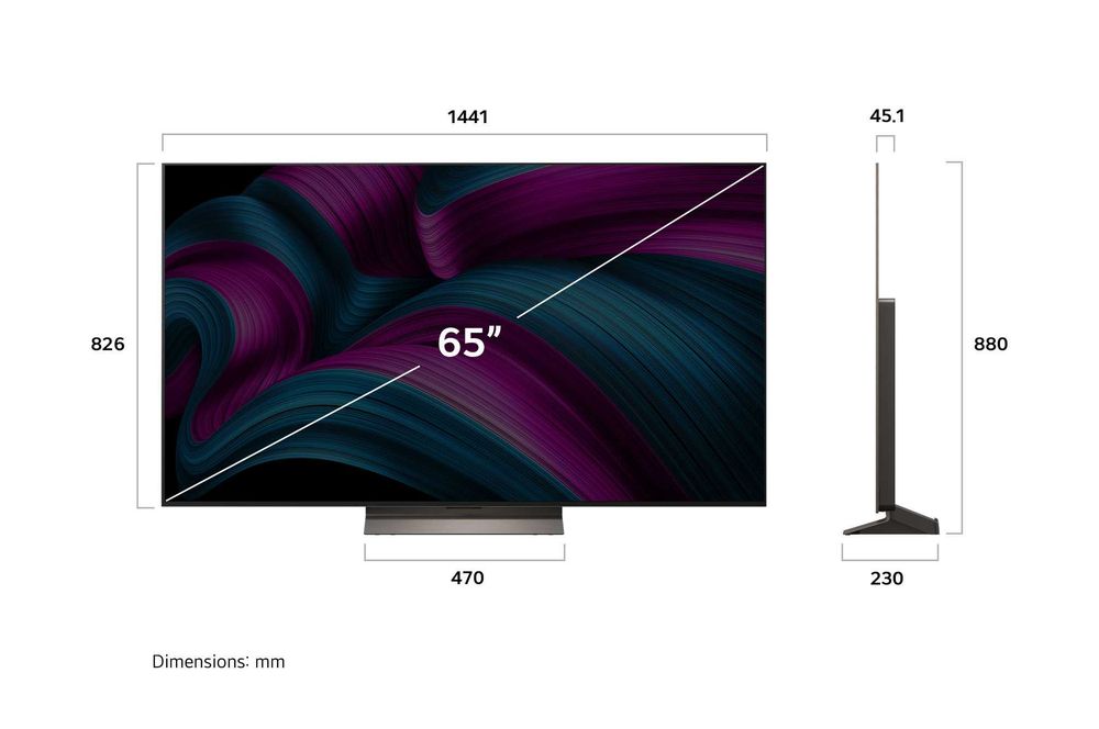 LG TV Oled 65" OLED65C5ELB