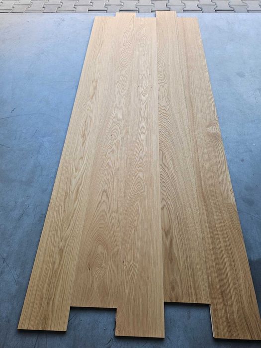 Deska dębowa 12x170x2190 olejowosk faza szczotka (61,3 m2)
