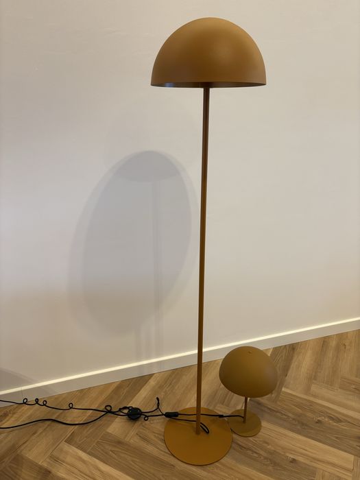 Lampy „grzybki” marki LUCIDE (stołowa i stojąca)