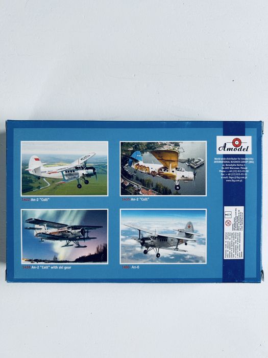 A-Model 01459 samolot Soviet Antonov AN-2V floatplane