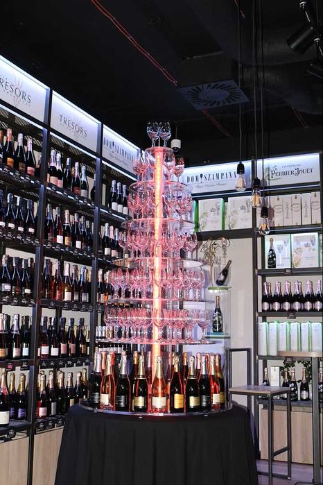 Stand na kieliszki / display na produkty