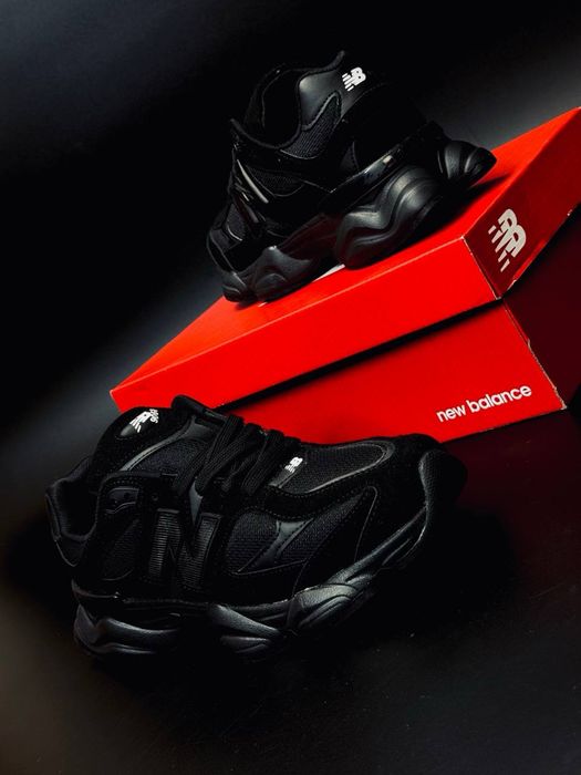 Кроссовки New Balance 9060 Осень 2026 кожаные НБ Ню баланс ну беланс N/B Осень черные кросовки Мужские Нью Баланс Кроссовки Ню Баланс