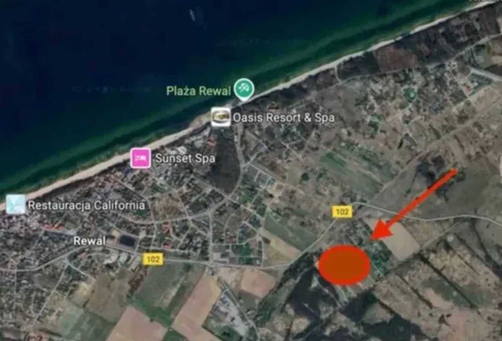 Sprzedaż działki  w Rewalu możliwe raty prąd oraz drogi utwardzone