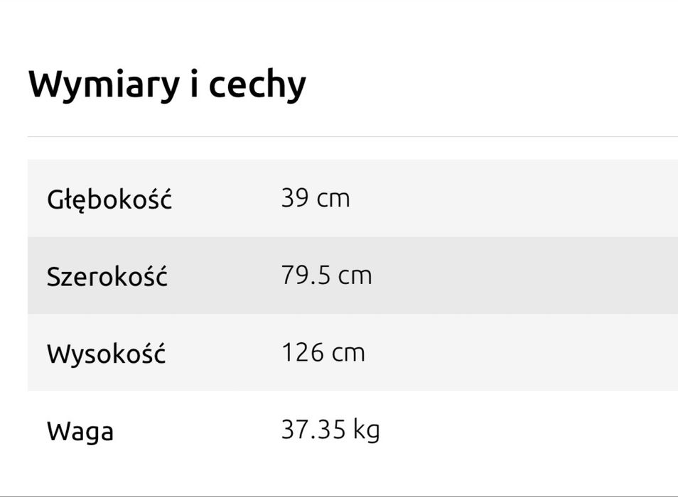 1 komoda 250 a dwie za 400