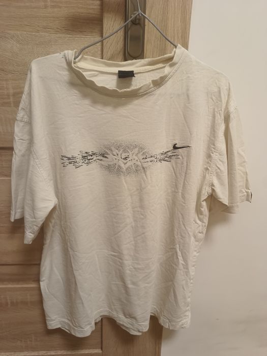 Męska koszulka bluzka na krótki rękaw t-shirt ze znaczkiem Nike