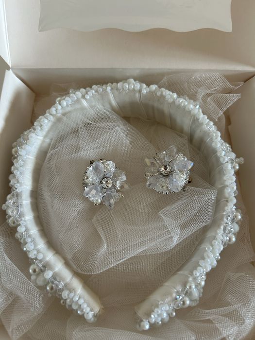 Продам обруч і сережки