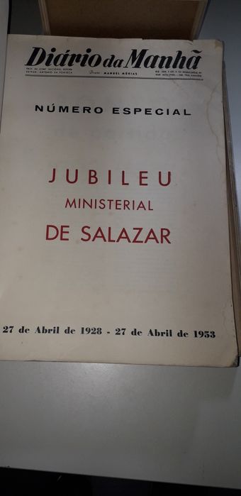 Diário da Manhã (1953) Número Especial, Salazar (Jubileu)