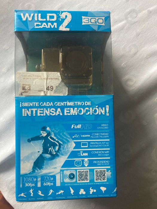 Camara desportos radicais Wild cam 2 3GO