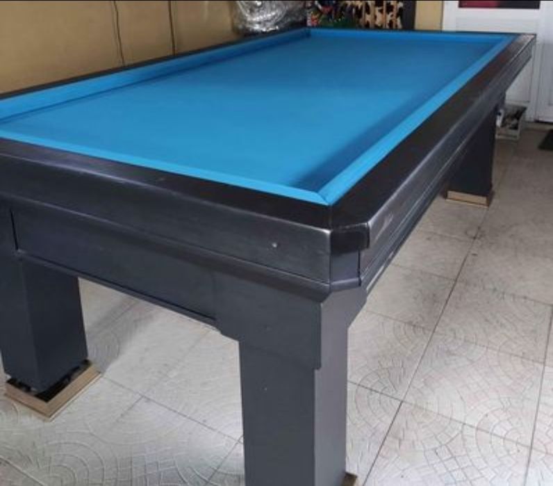 Mesa de bilhar francês com pedra de xisto