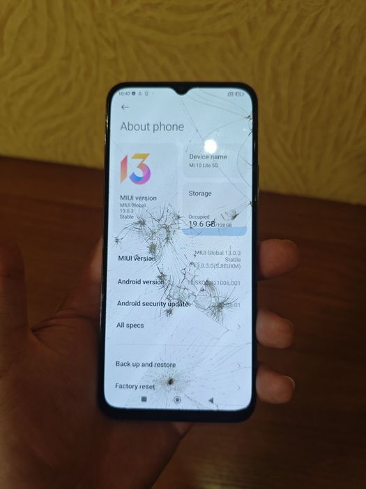 •Смартфон•Xiaomi Mi 10 Lite 5G•6/128GB•Global•