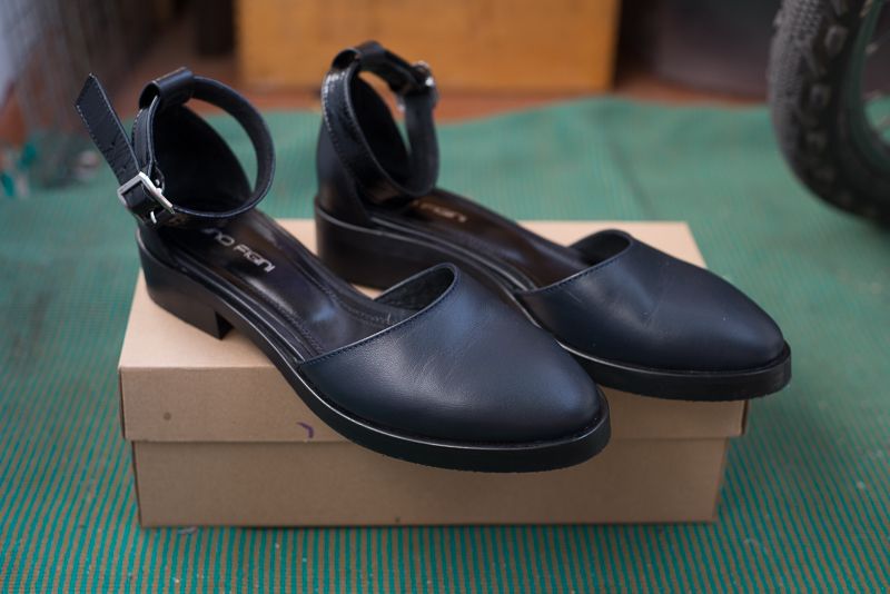 Туфли босоножки italstyle кожа 24,5 см