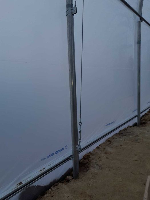 Tunel Foliowy Pompowany - Całoroczny, Tunel Pojedynczy Folia Pompowana