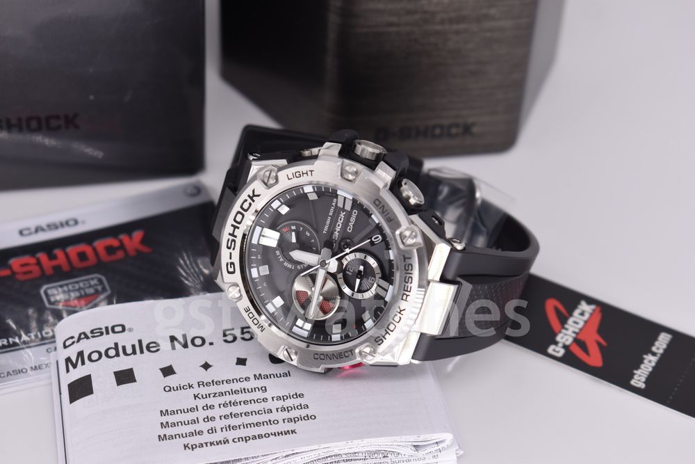 Casio G-Shock GST-B100-1A NEW ORIGINAL | Bluetooth | Tough Solar