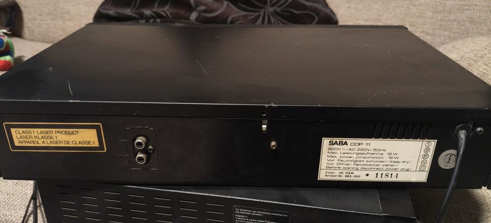 SABA CDP 11 compact disc player z wada
