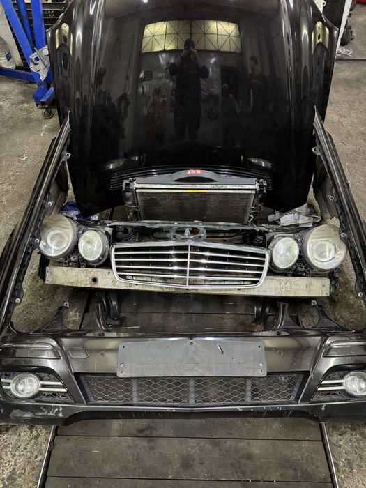 Mercedes W211 рестайлінг передній бампер