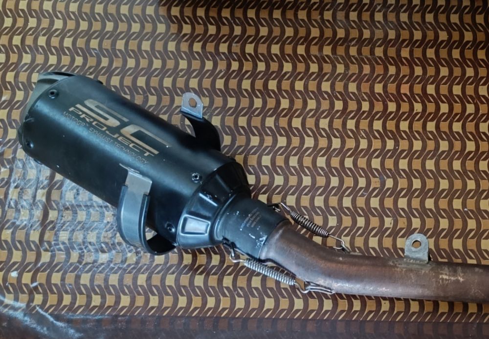 Linha Escape SC project YZF r125