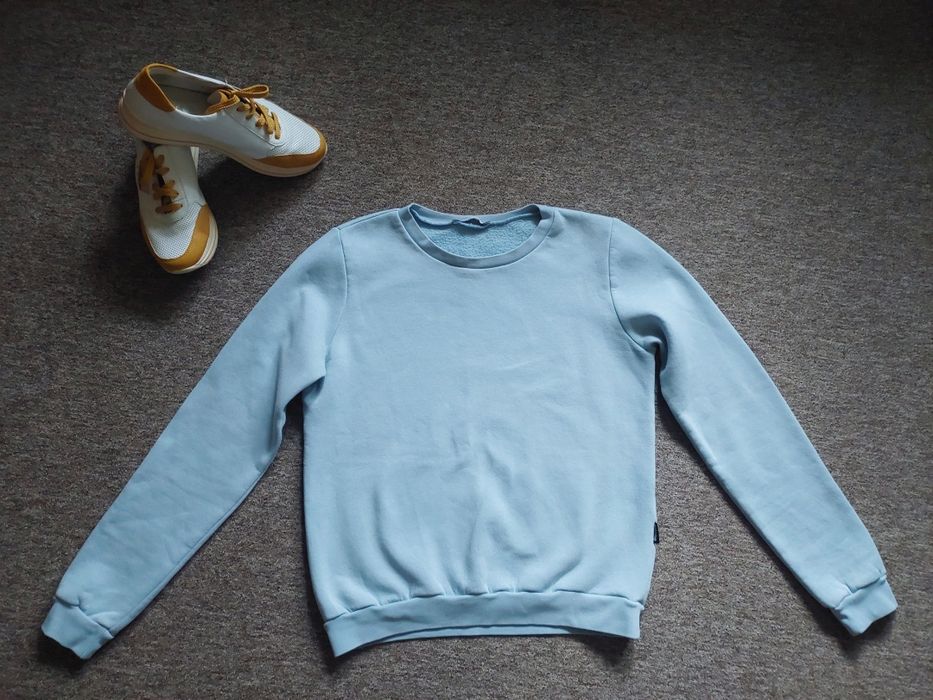 Світшот жіночий на флісі, блакитний Garne