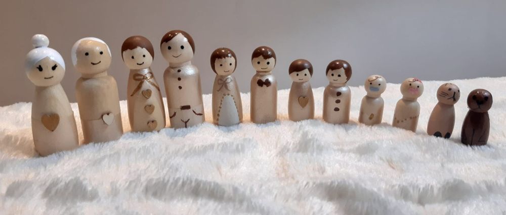 Kit de bonecos para Constelações