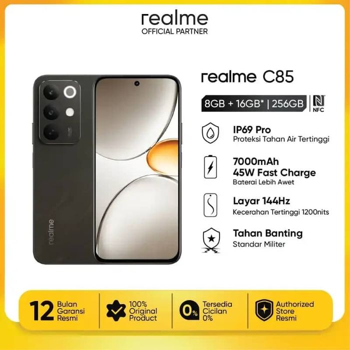 Продам Новий Захищений Realme C85 4G .6/128 GB.NFC.