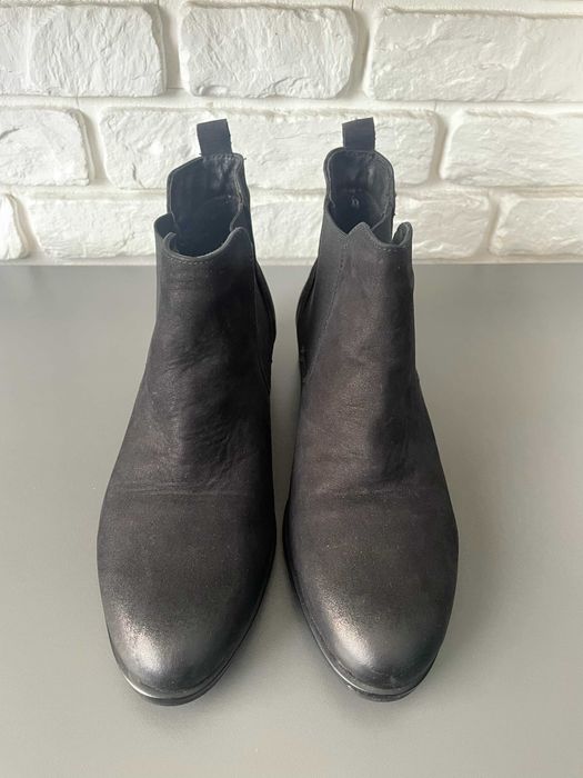 Sztyblety Czarne Nubuk