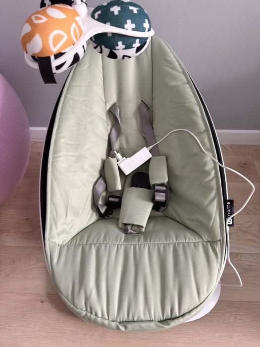 Шезлонг качалка 4Moms MamaRoo 5.0 Сlassic Sage