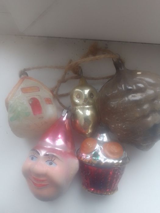 Ёлочные игрушки СССР