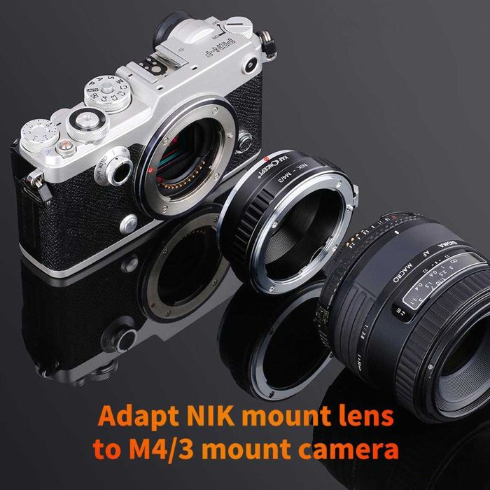 Adapter Nikon AI F Nikkor - Micro 4/3 Olympus Panasonic Przejściówka