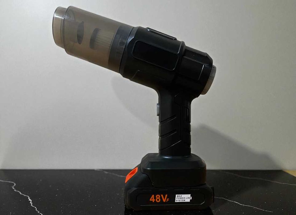 Мощный автомобильный пылесос Dust Collector, акумулятор 48V