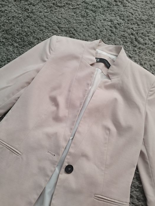 Blazer ZARA rosa claro | Tamanho S (EUR 34)