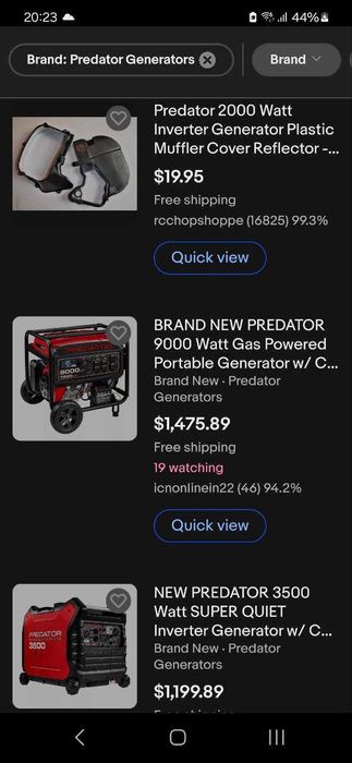 Генератор Predator 9000 Квт !!!