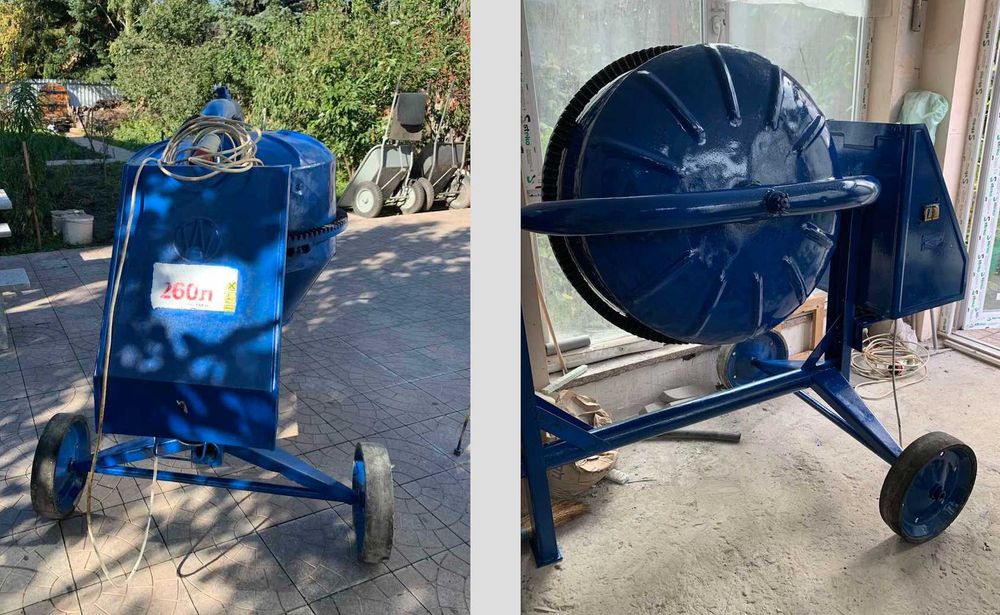 Бетономешалка BWA - 156, Польша  -  260 л.