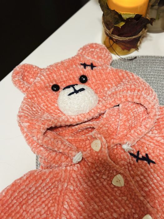 Теплі плюшеві кофтинки