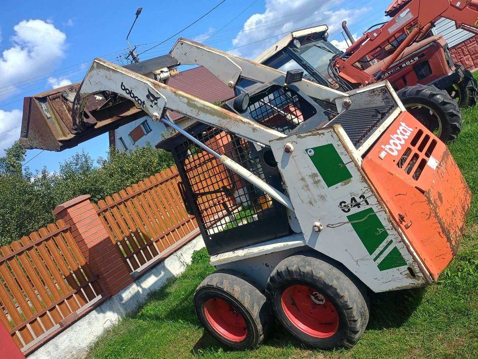 Bobcat 645 Minikoparka miniladowarka osprzety