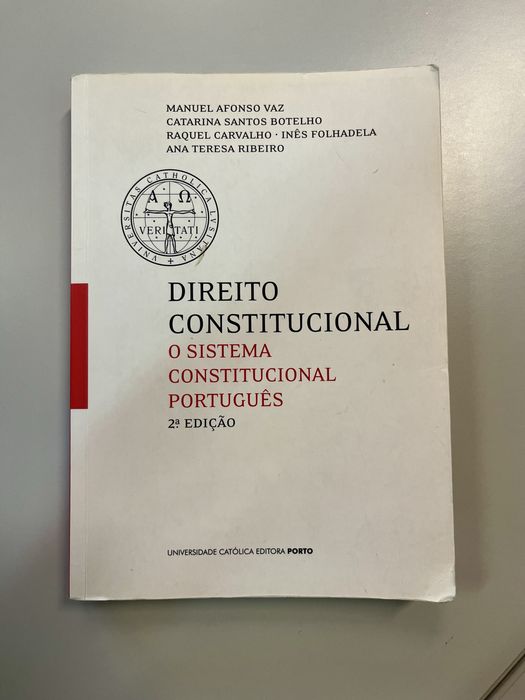 Direito Constitucional: O sistema constitucional português, 2 Edição