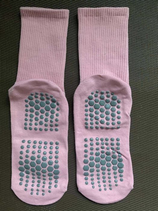 Skarpety do jogi antypoślizgowe bawełna