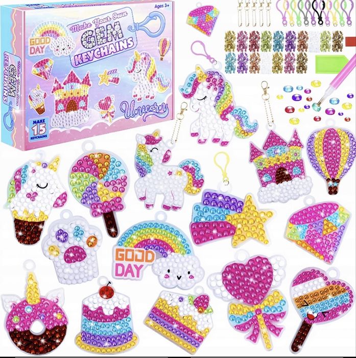 Kreatywny zestaw do tworzenia breloczykow