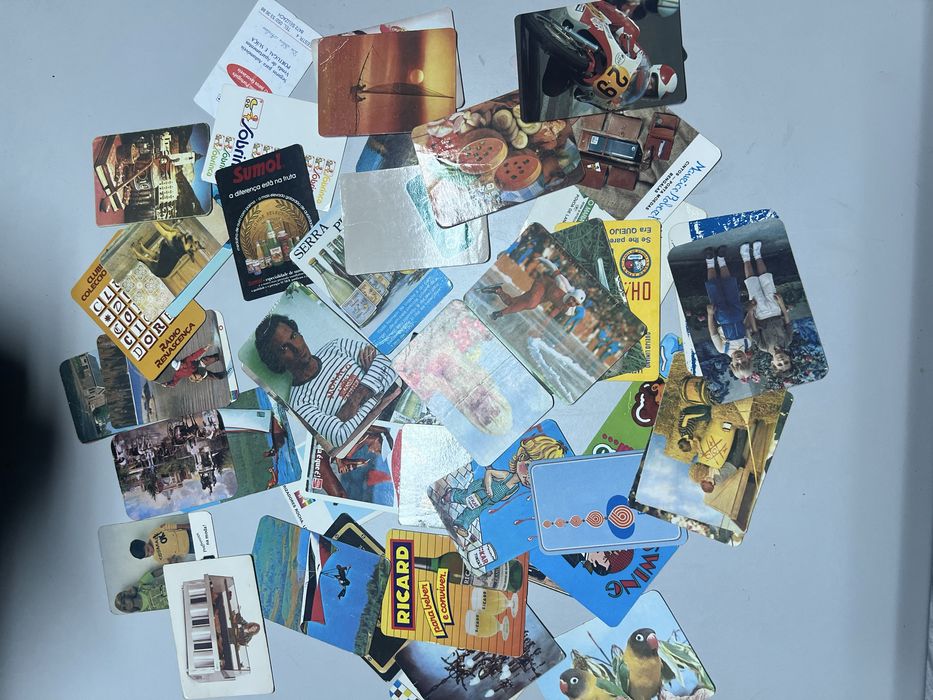 Lote de 300 calendários de bolso