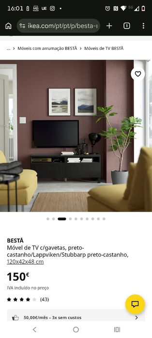 Móvel TV IKEA Besta