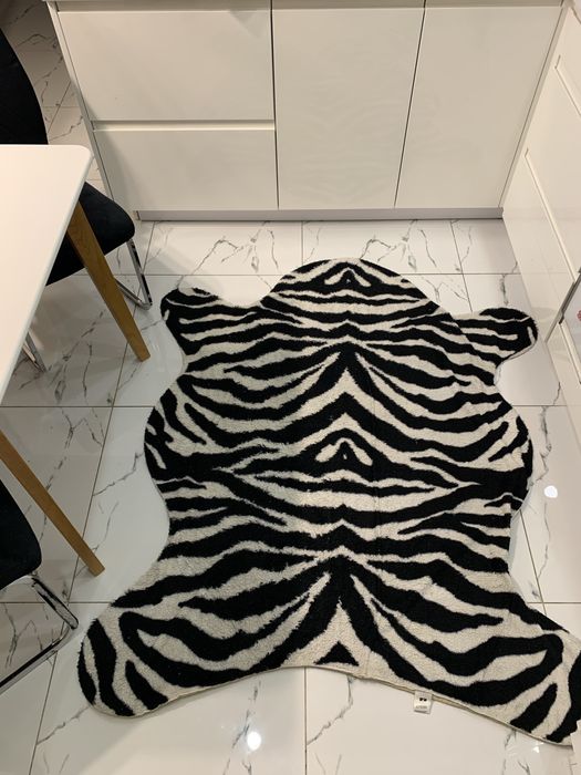 Килим килимок зебра коврик  142*155 см