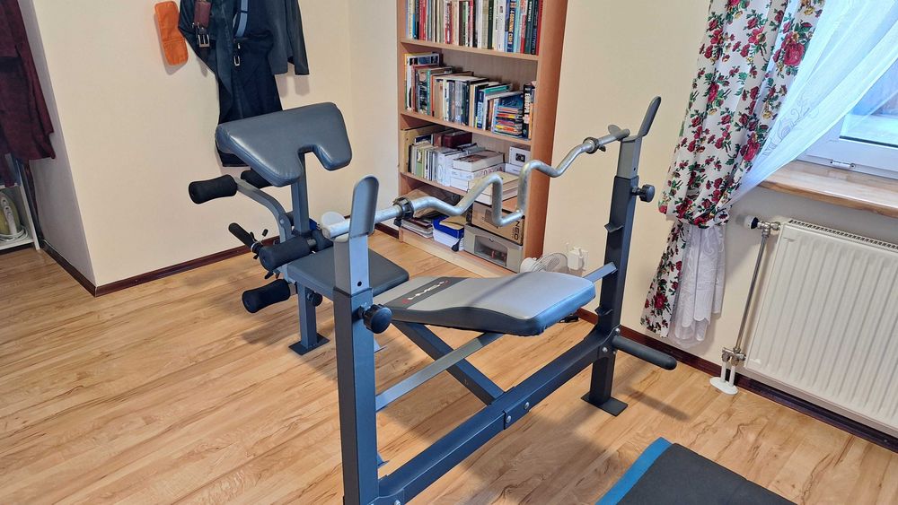 Ławeczka do ćwiczeń ze sztangą