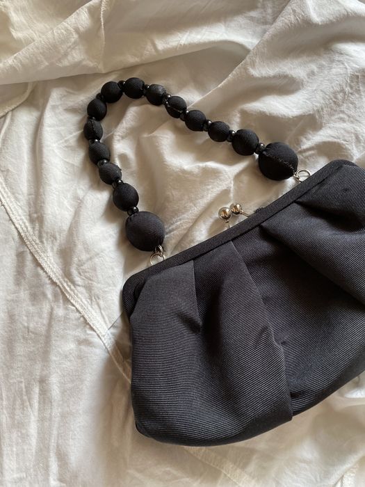 Винтажная черная сумка Next