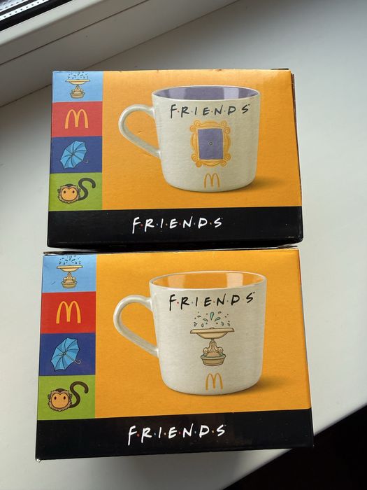 Колекційні Чашки Друзі, McDonald's Friends