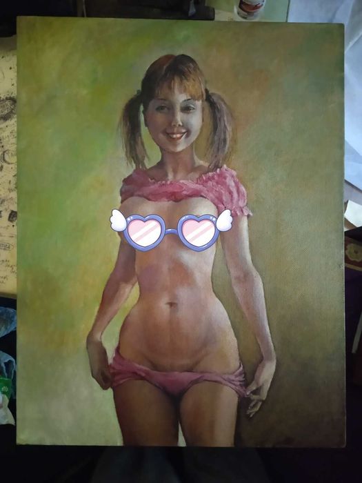 Картина. Живопись. Портрет НЮ...