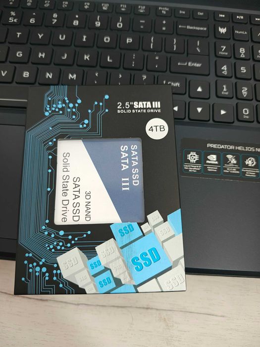 Dysk SSD 4TB SATA III, NOWY, 530/500Mbs