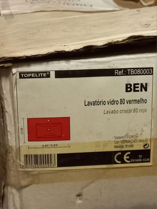 Lavatório para movel 80cm