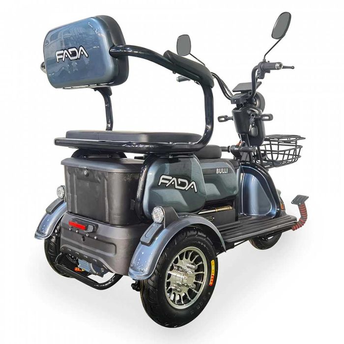 Электроскутер трехколесный Электротрайк 1100W Електричний скутер