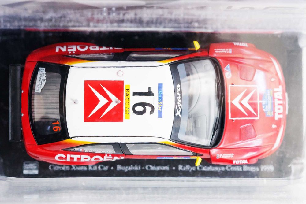CITROEN XSARA KIT CAR  1:24 Hachette WRC 1999 Philippe Bugalski