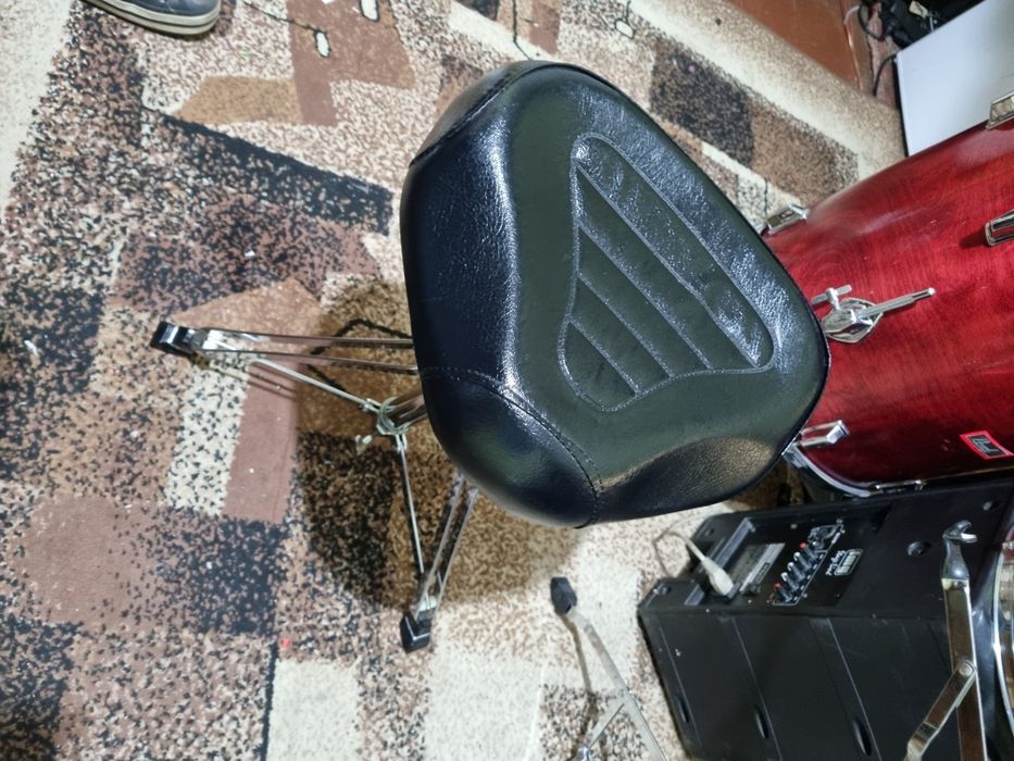 Krzeslo motocyklowe wykrecane pearl Podwójne nóżki gruby stabilne