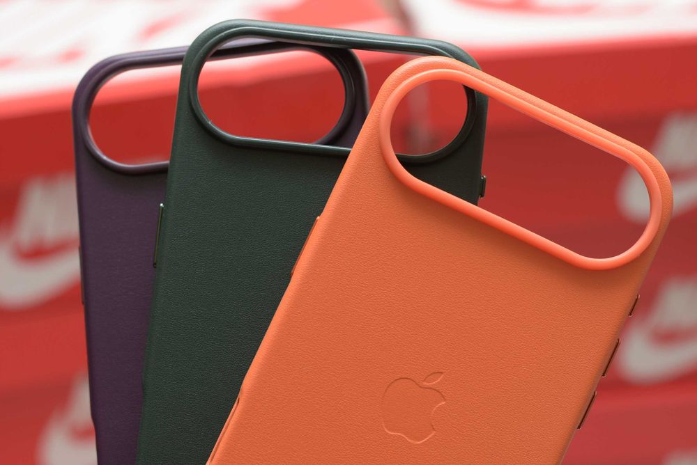 Шкіряний чохол чехол Leather Case iPhone 17 Pro Max Air Анімація